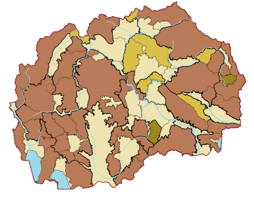Reliéf Severní Makedonie