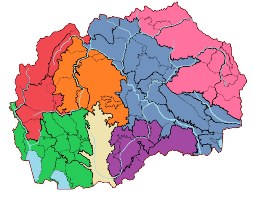 Regiony Severní Makedonie