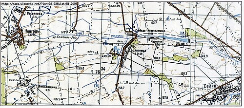Mapa mokřadů Vlasteny