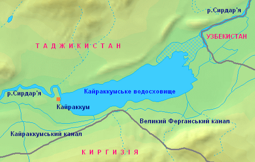 Přehrada Kajrakum