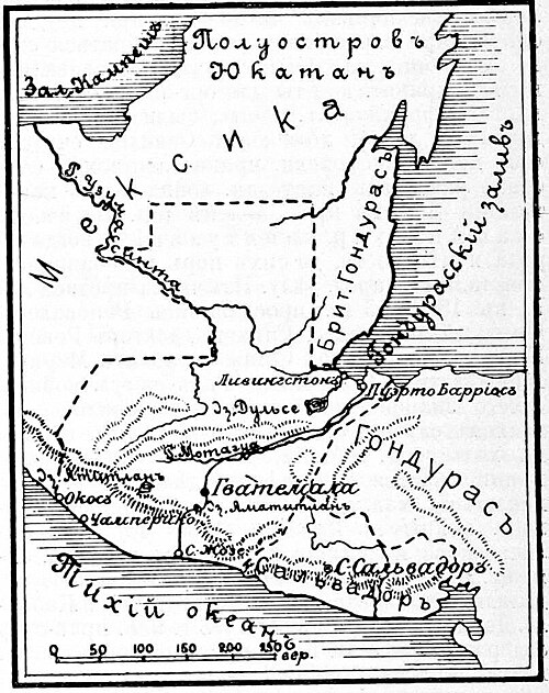 Mapa k článku Guatemala (1911-1915)