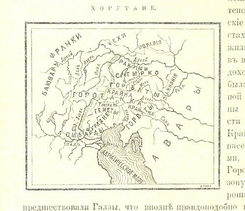 Slovanský svět - historická mapa