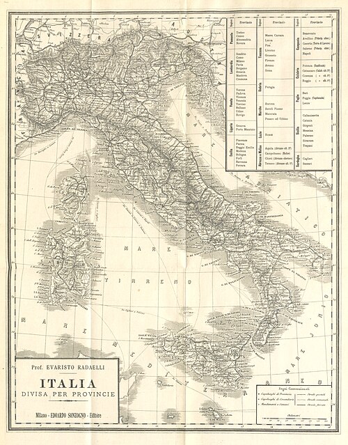 Ilustrovaná italská geografie - list 12