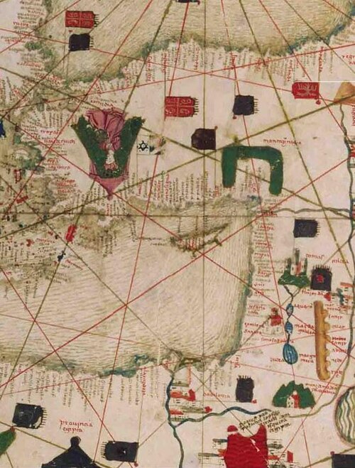 Katalánská mapa 1450