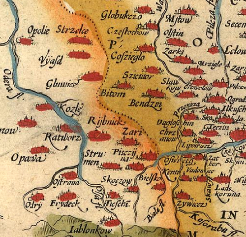 Polonia Slezsko 1592