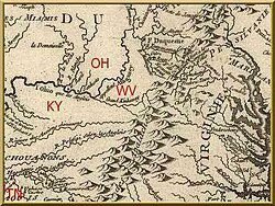 Mapa Bellin (1750)