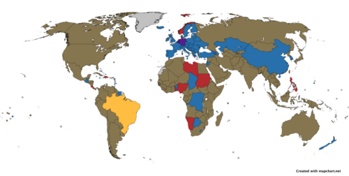 Mapa hlasování 2027FIFAWWCV
