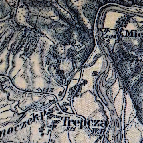 Vojenská naměření Trepczy (-1887)
