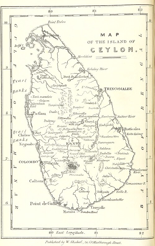 Cejlon a Cingálci - historie a geografie