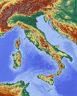 Mapa Itálie R1
