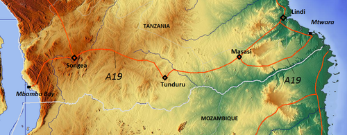 Silnice A19 v Tanzanii