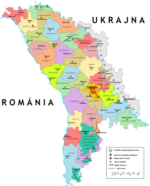 Správní dělení Moldavské republiky