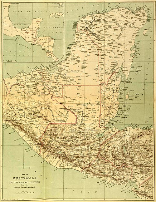 Nový pohled na Guatemalu - Mapa Guatemaly