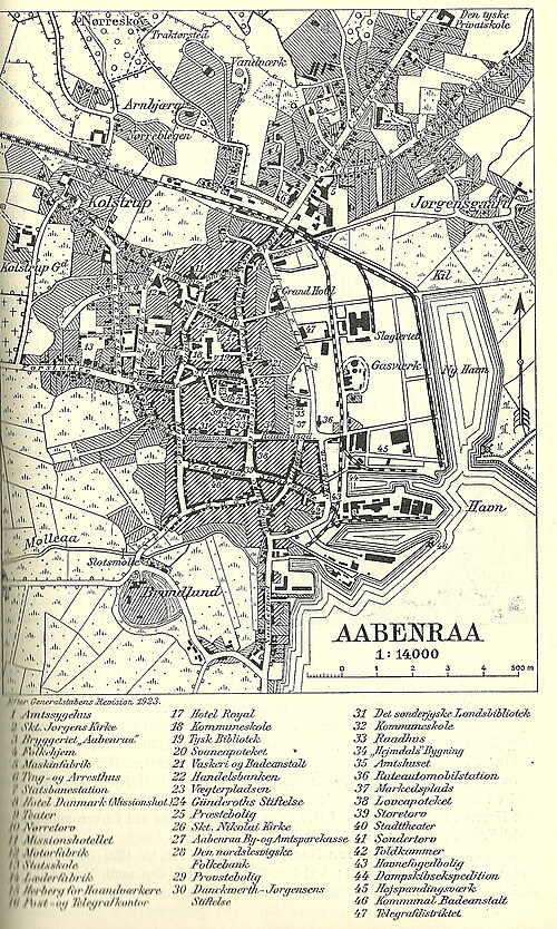 Aabenraa 1923