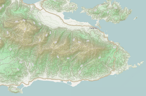 Mapa Aderů