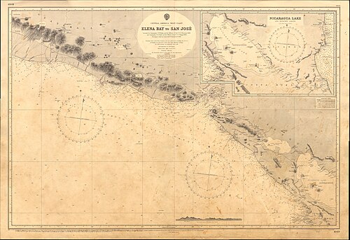 Admirality Chart č. 1049 Elena Bay až San José