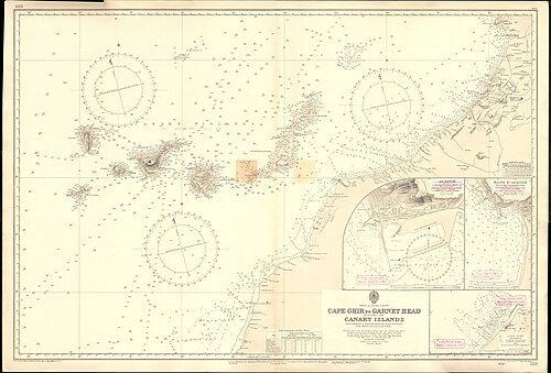 Admiralitní mapa 1229 - 1898