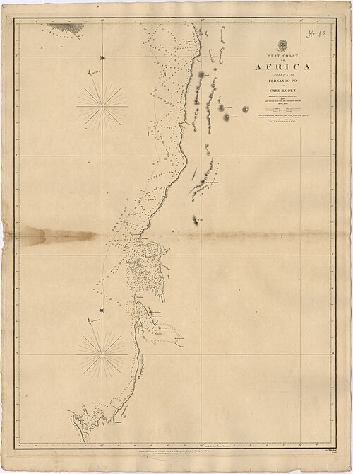 Admiralitní mapa č. 1361