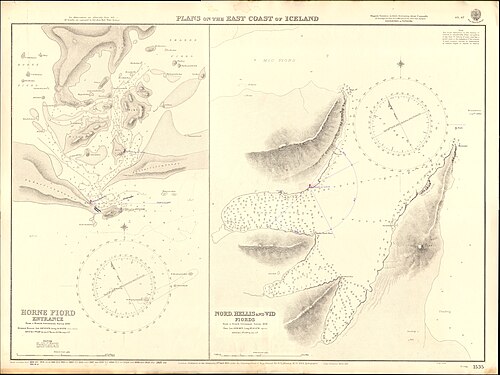 Admiralty Chart č. 1535 - Východní břeh