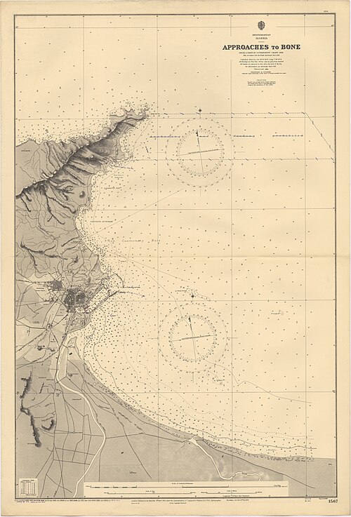 Britská námořní mapa č. 1567