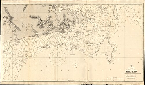 Námořní mapa Sibuko, 1893/1914