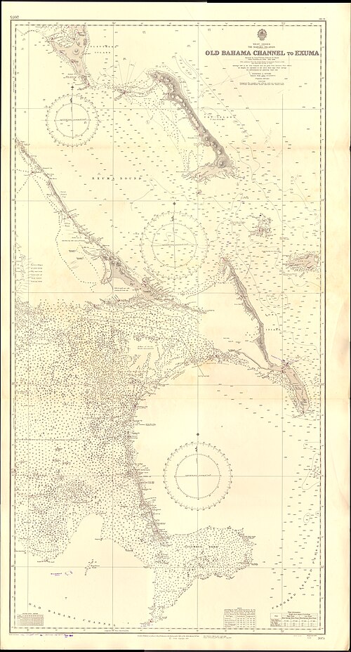 Admiralitní mapa č. 2075 (1959)