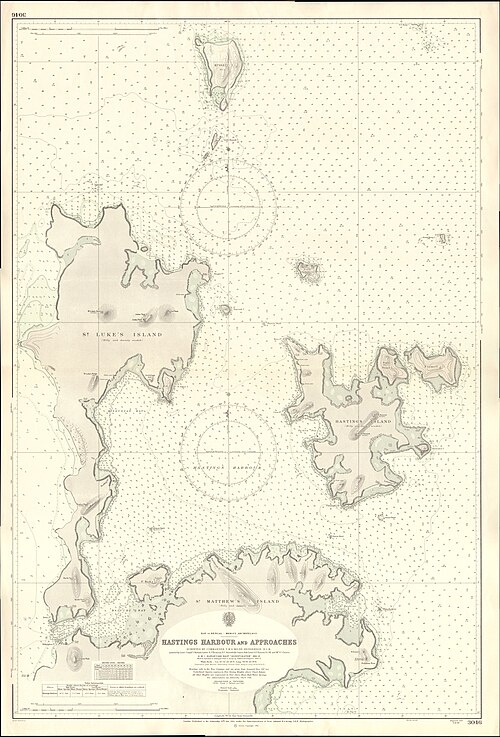 Admirality mapa 3046 - Bengálský záliv, 1961