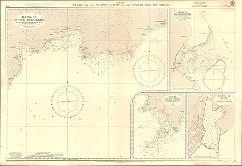 Admiralty Chart č. 471 - Jižní pobřeží
