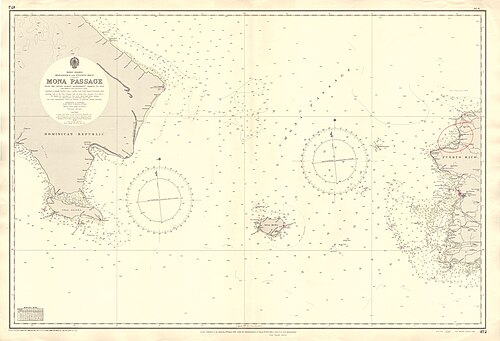 Admiralty Chart č. 472 - Průliv Mona