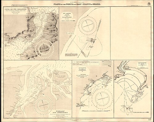 Admiralty Chart č. 539