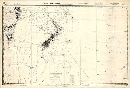 Admiralty Chart č. 788, západní list