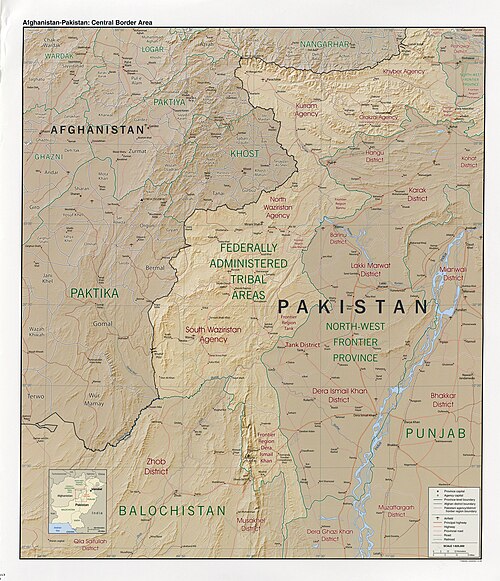 Afghánistán-Pákistán hraniční region