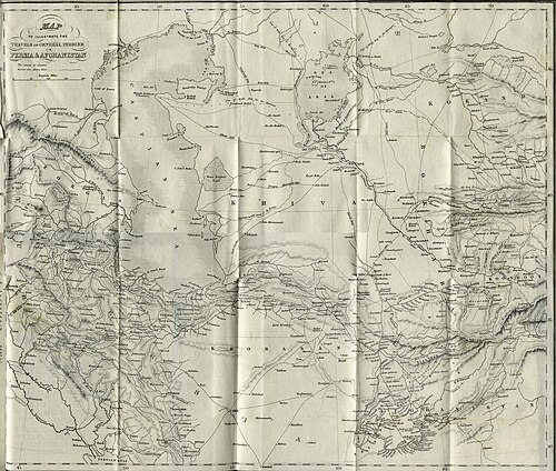Afganistán a Persie v roce 1856