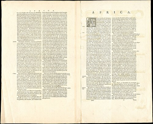 Afrika 1635 - Willem Janszoon Blaeu (Archiv 3805125-list2-přední)