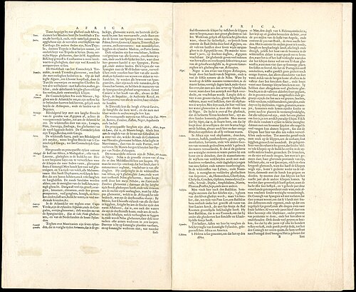 Afrika 1635, Willem Janszoon Blaeu