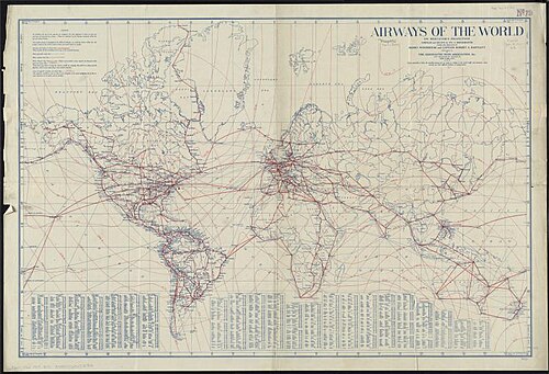 Airways of the world na projekci Mercators (8346765318)