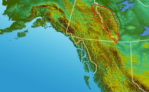 Mackenzie Mountains reliéf