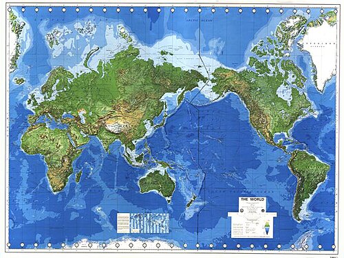 Alternativní mapa USGS