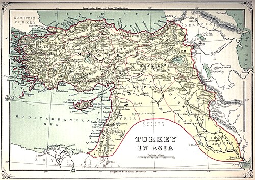 AmCyc Turecko v Asii - mapa