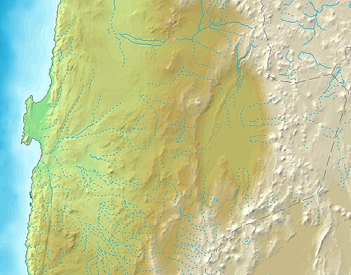 Antofagasta - Reliéf oblasti