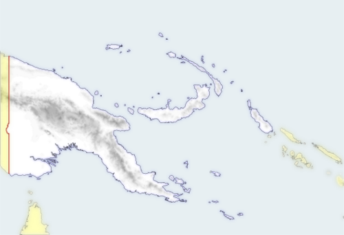 Mapa Papuy Nové Guineje