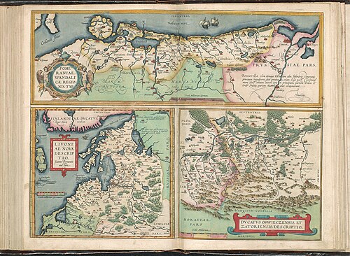 Atlas Ortelius - історична mapa
