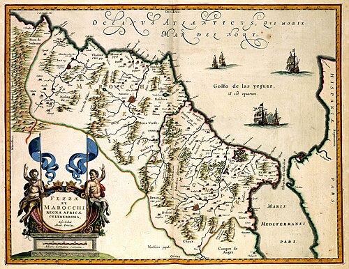 Atlas Van der Hagena Království Fez