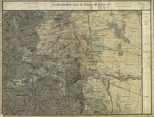Aufnahmeblatt 4756-4b Mödling, Perchtoldsdorf 1872