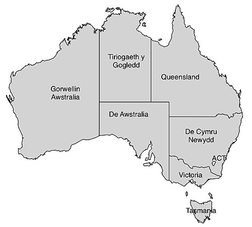 Australské státy - čeština