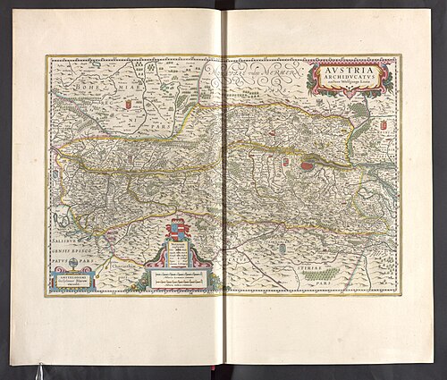 Rakousko v Atlasu Maior (1667)