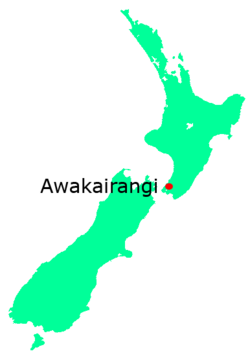 Awakairagiho озеро