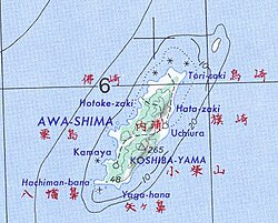 Mapa Awashima