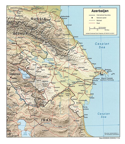 Ázerbájdžán. LOC 2004621117