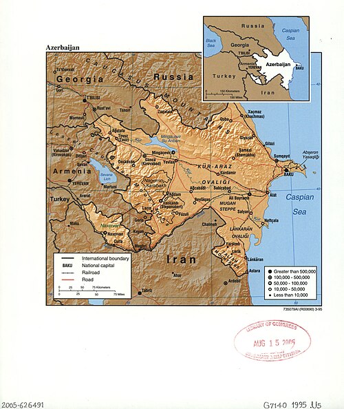 Ázerbájdžán. LOC 2005626491